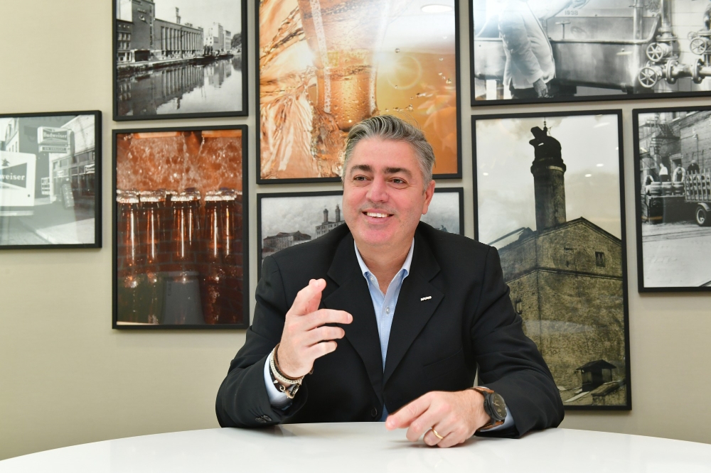 (사진=오비맥주 고동우 사장)