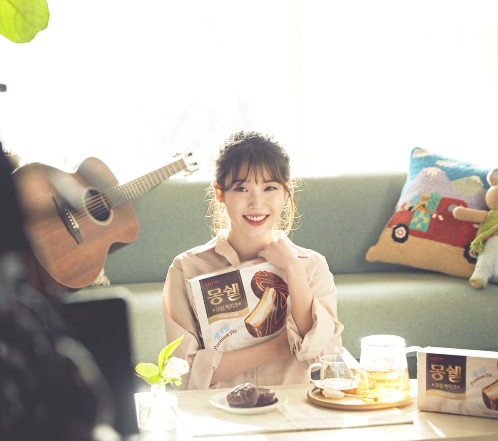 롯데제과 ‘몽쉘’, 아이유 전격 모델 발탁