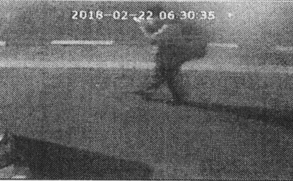 CCTV에 잡힌 피의자 모습.(사진=부산지방경찰청)