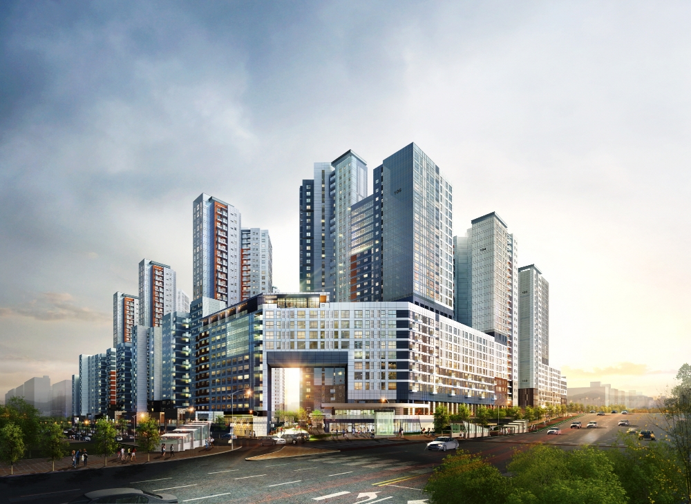 디에이치 자이 개포 투시도.(사진=현대건설)