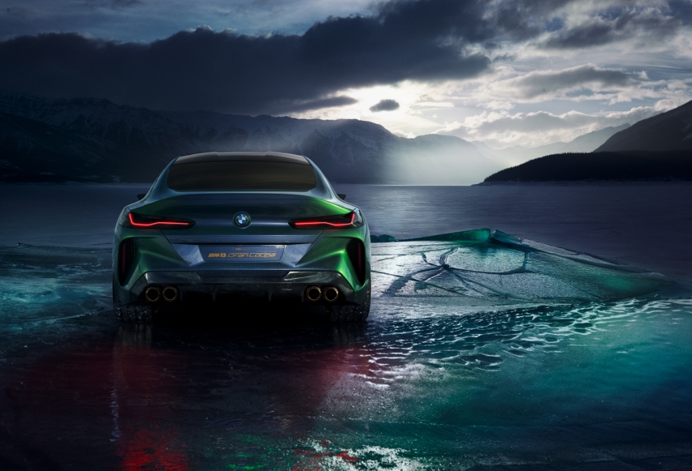 BMW 콘셉트 M8 그란 쿠페 후면부.(사진=BMW)