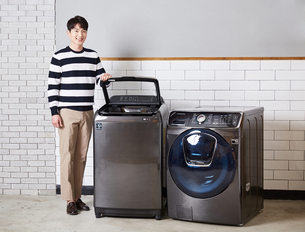 사진=삼성전자 2018년형 액티브워시(좌) 애드워시(우)