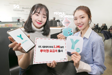 KT가 고객 부담을 줄이기 위해 무약정 요금제 등 다양한 요금제를 출시한다고 14일 밝혔다. (사진=KT)