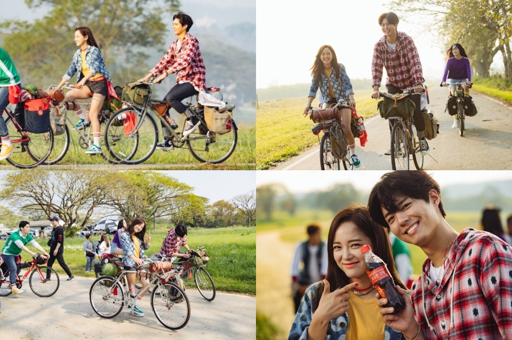 박보검&김세정 TVC 비하인드 이미지, (사진= 코카-콜라)