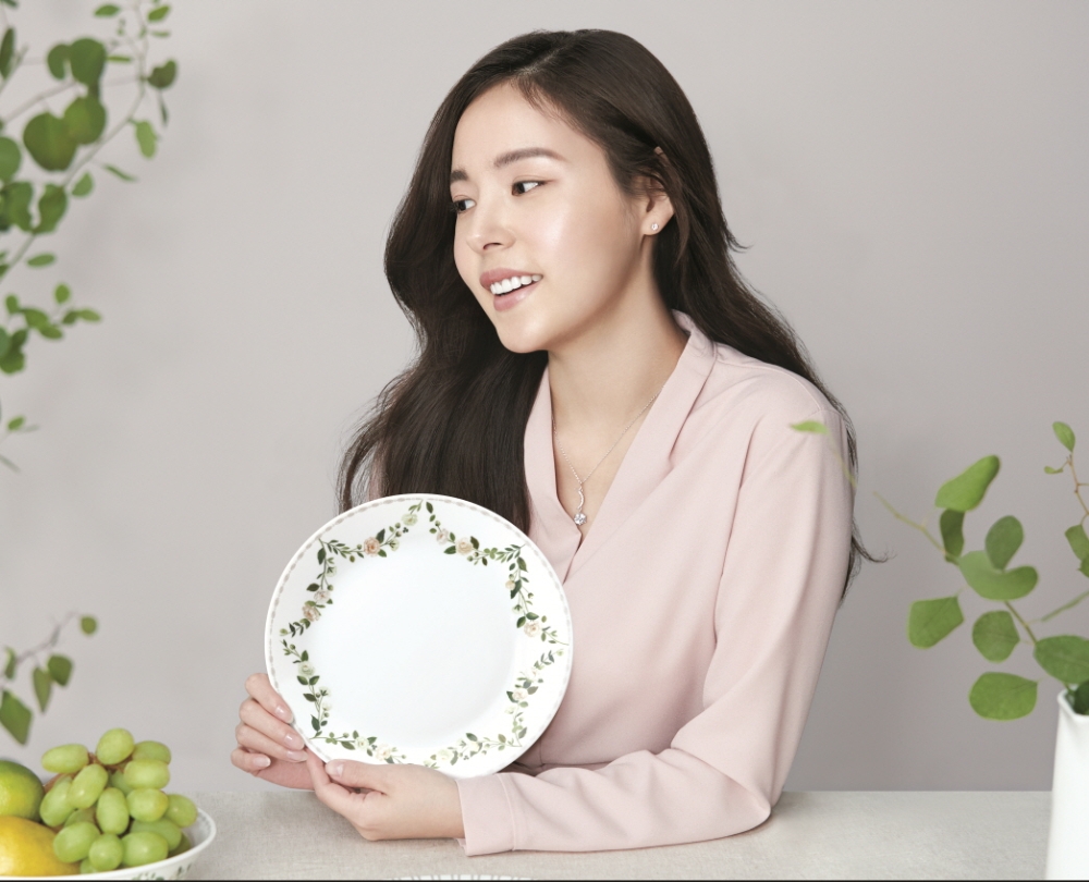 코렐 광고모델 배우 민효린. (사진=코렐)