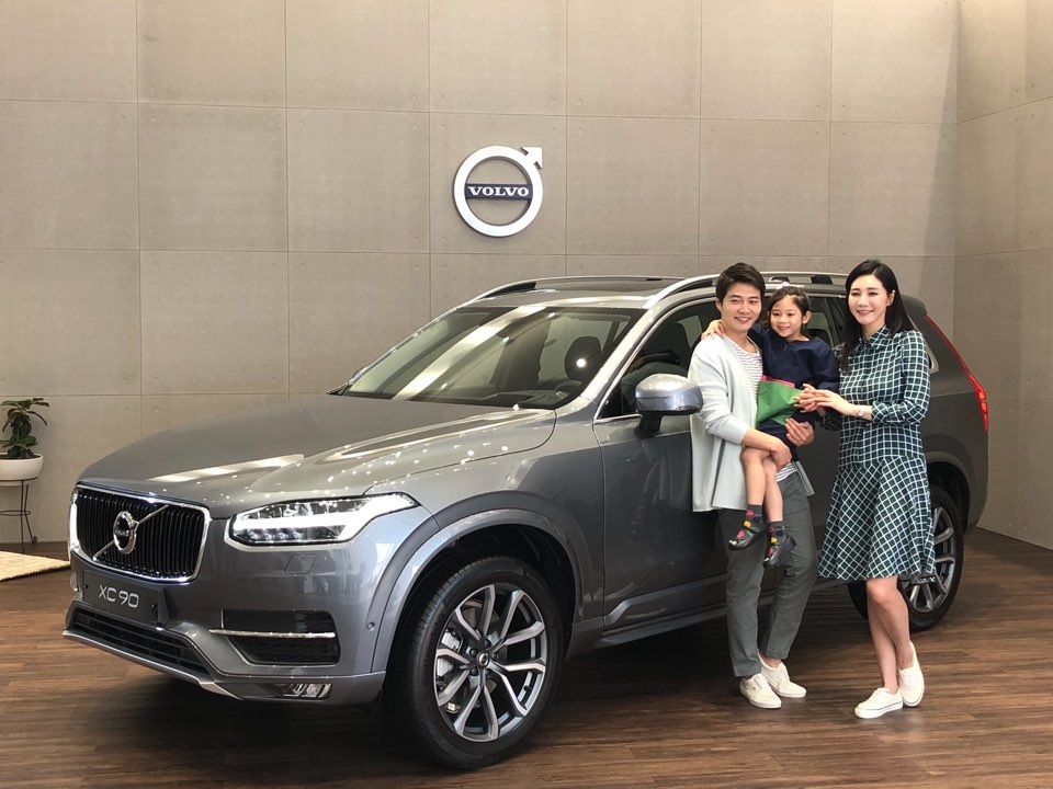 XC90 T6 모멘텀 5인승.(사진=최영록 기자)