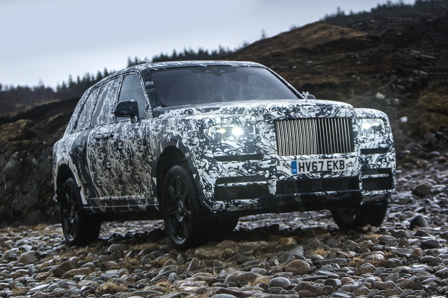 컬리넌(Cullinan) 테스트카.(사진=롤스로이스)