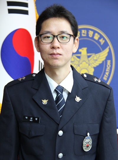 달성경찰서 다사파출소 박상엽 경장(순경때 모습).(사진=대구달성경찰서)