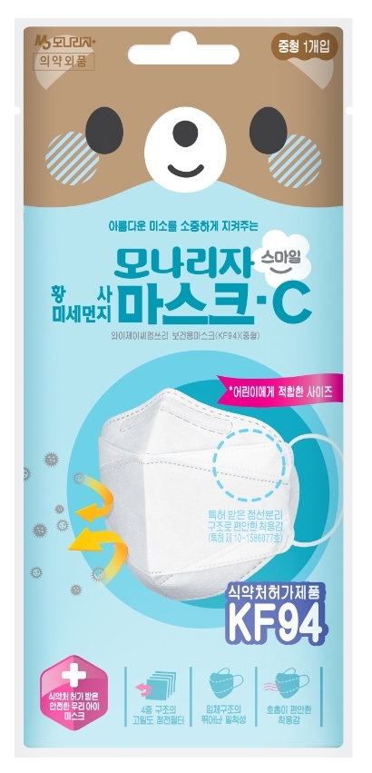 모나리자, 황사미세먼지 마스크 신제품 3종 출시
