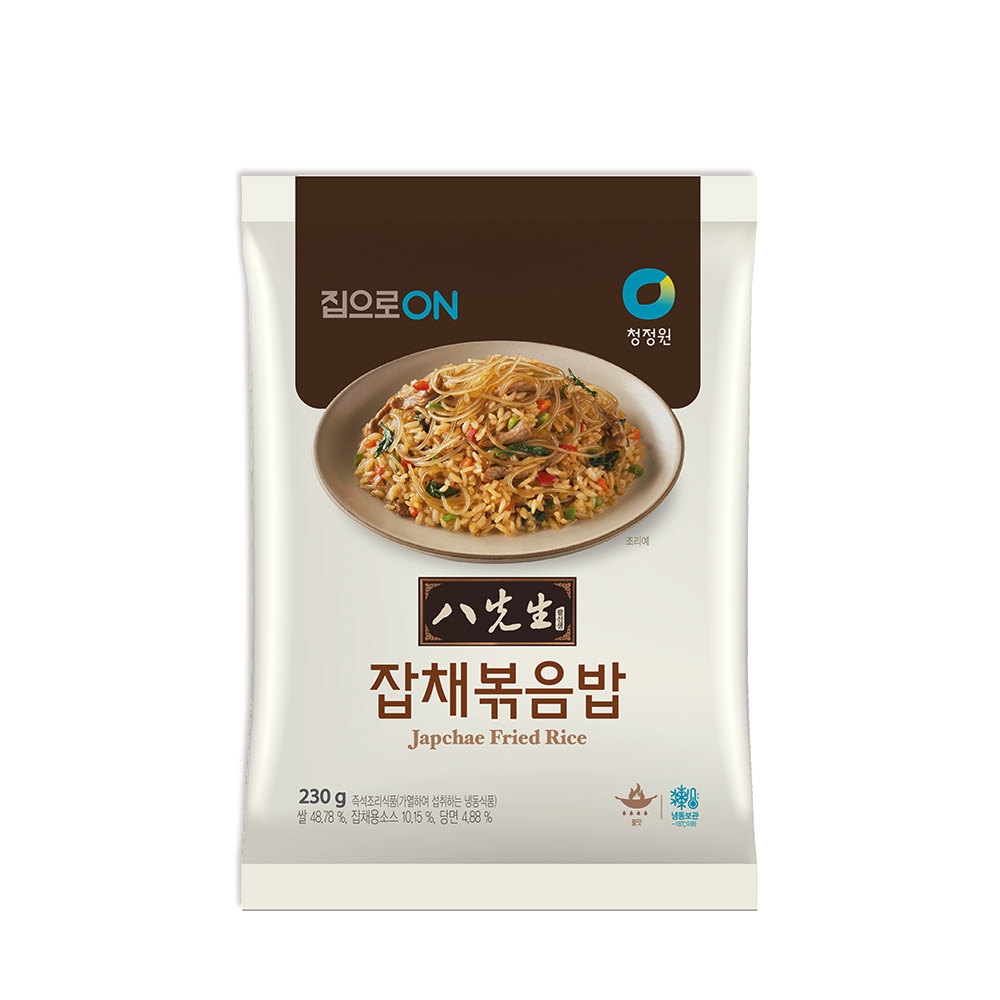 대상㈜ 청정원, ‘집으로ON 팔선생 잡채볶음밥’ 출시