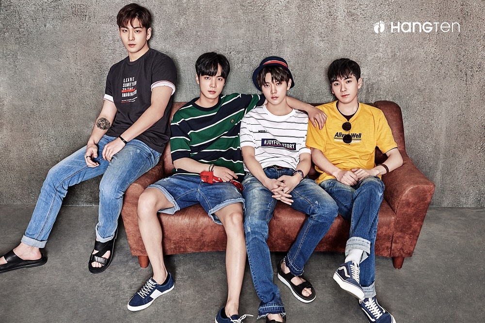 행텐 X 뉴이스트W, 2018 여름 캠페인 공개