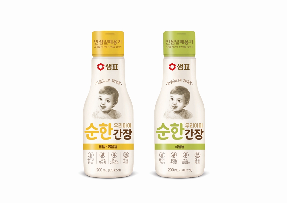 ‘우리아이 순한 간장’ (사진=샘표)