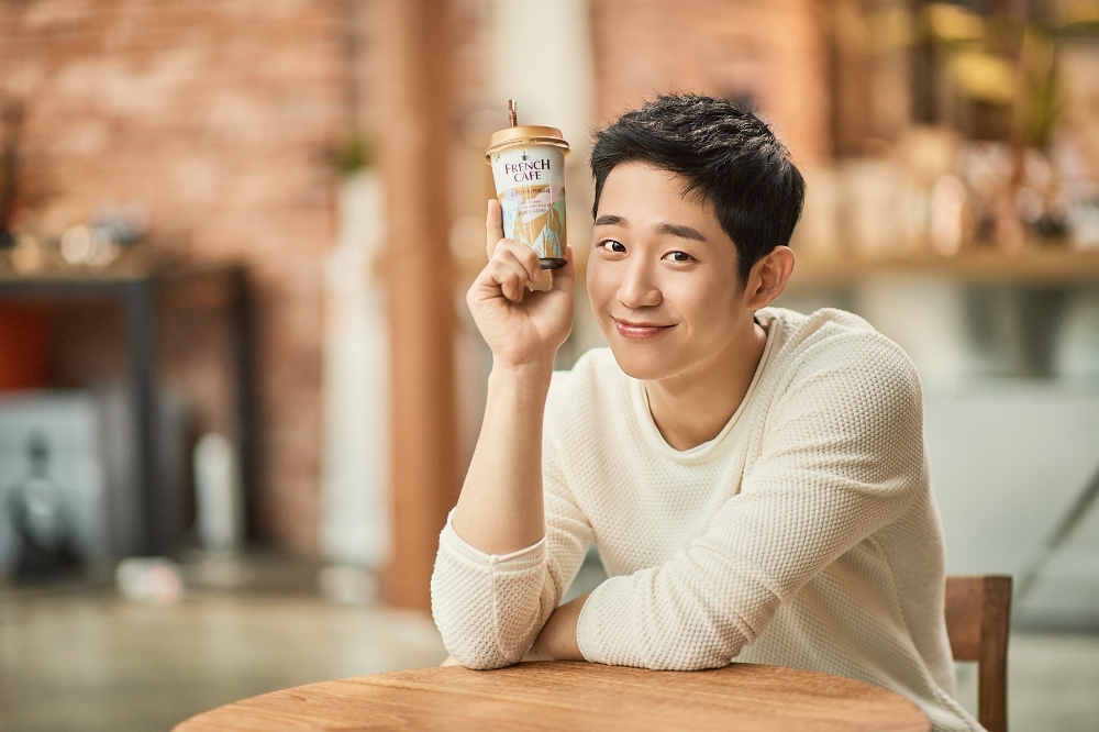 프렌치카페 새모델 배우 정해인 (사진=남양유업)