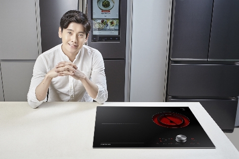삼성전자가 23일 출시한 ‘전기레인지 하이브리드’ 신제품. (사진=삼성전자)