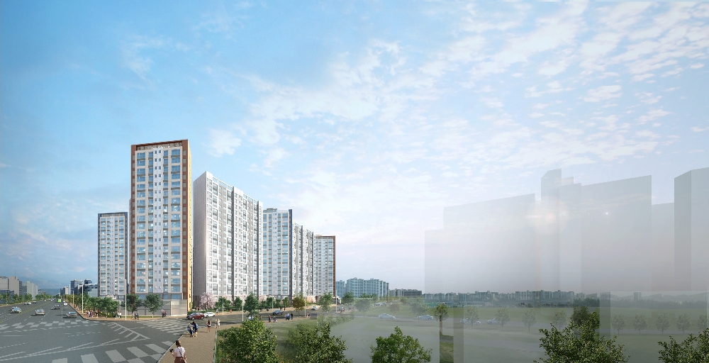 달서 센트럴 더샵 투시도.(사진=포스코건설)