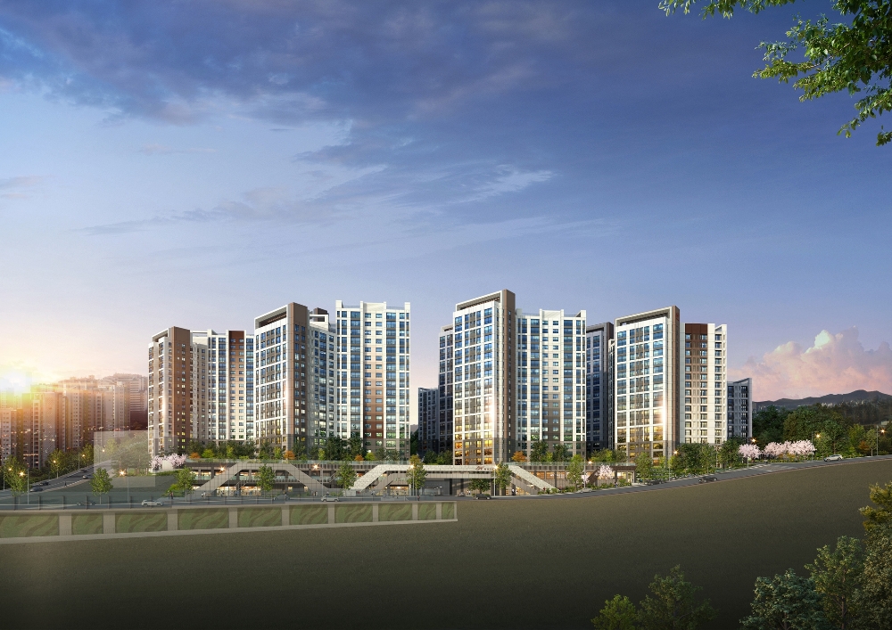 힐스테이트 신촌 투시도.(사진=현대건설)