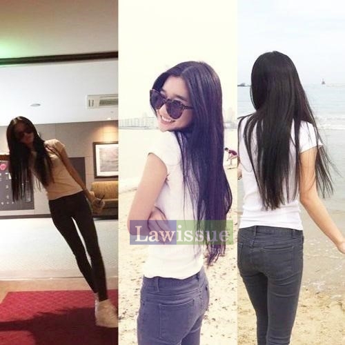 '놀라울 따름' 무법변호사 서예지, 새하얀 티에 청바지 입고 감추기 어려운 S라인 자랑