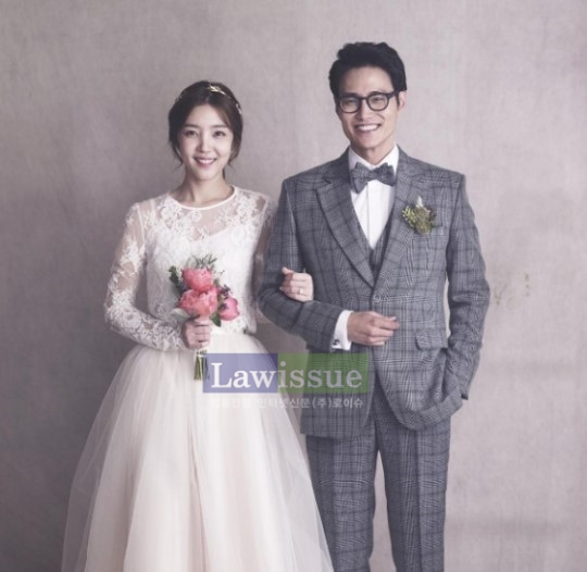 신다은, 웨딩 사진 속 모습 순백의 천사인 줄...'선남선녀 그 자체'