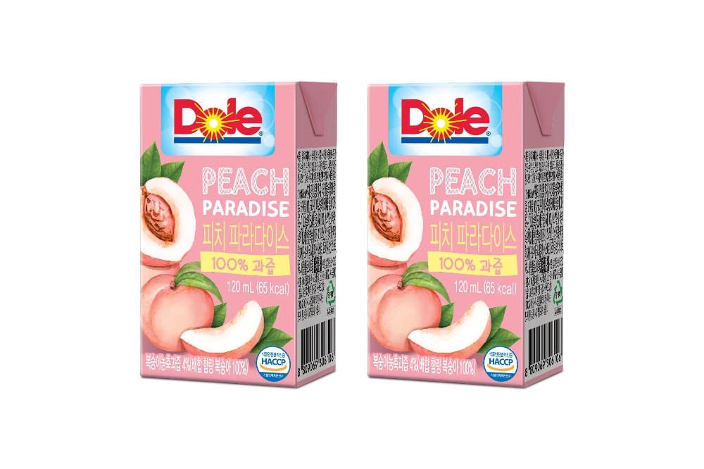 DOLE(돌) ‘DOLE 피치파라다이스 주스’ 출시