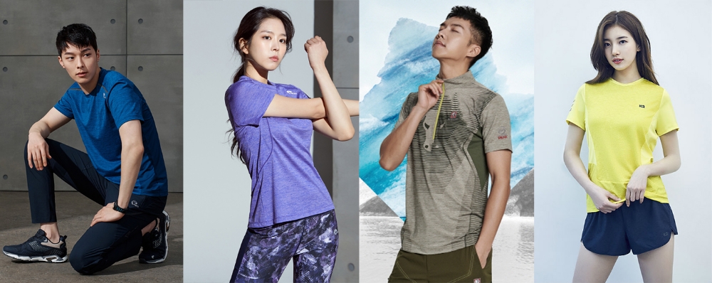 올 여름 운동 패션은?…머리부터 발끝까지 시원한 ‘아이슬레저룩’ 대세