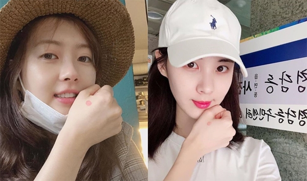 소중한 한표 인증 (사진 출처 : instagram)