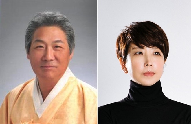 (사진왼쪽부터)유경조 기악 예술감독, 정신혜 무용 예술감독.(사진제공=국립부산국악원)