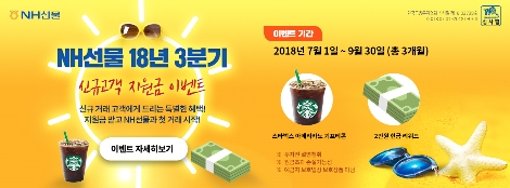 NH선물이 실시하는 신규고객 지원금 이벤트 안내 이미지. (사진=NH선물)