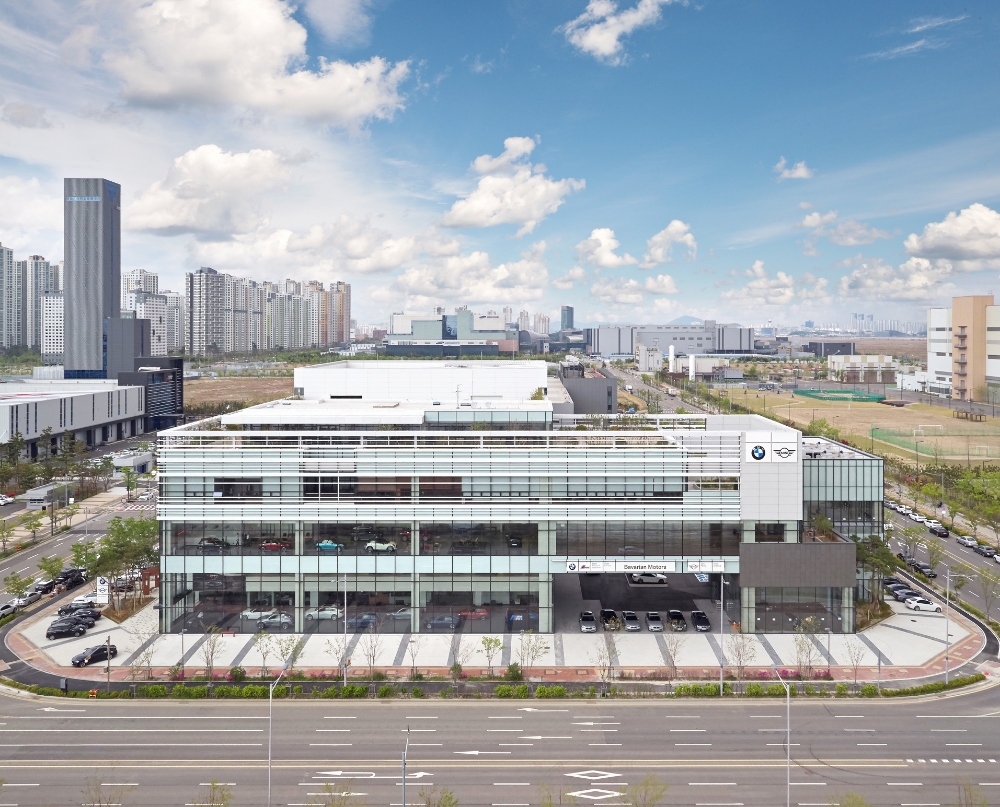 인천 BPS 인증 중고차 전시장 외관.(사진=BMW 그룹 코리아)