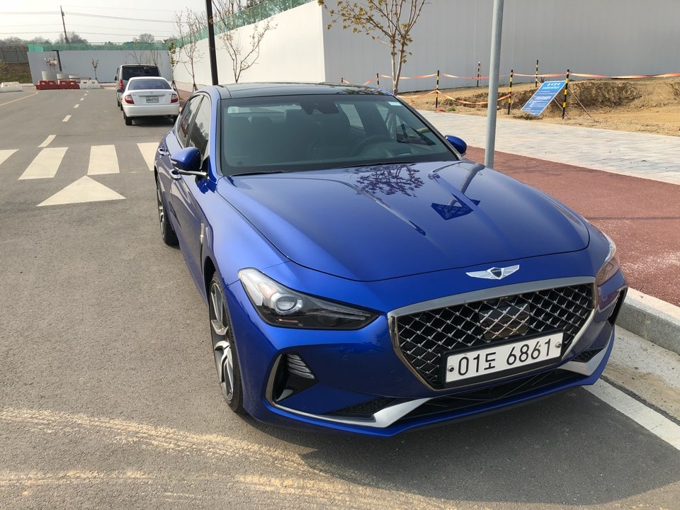G70 전면.(사진=최영록 기자)