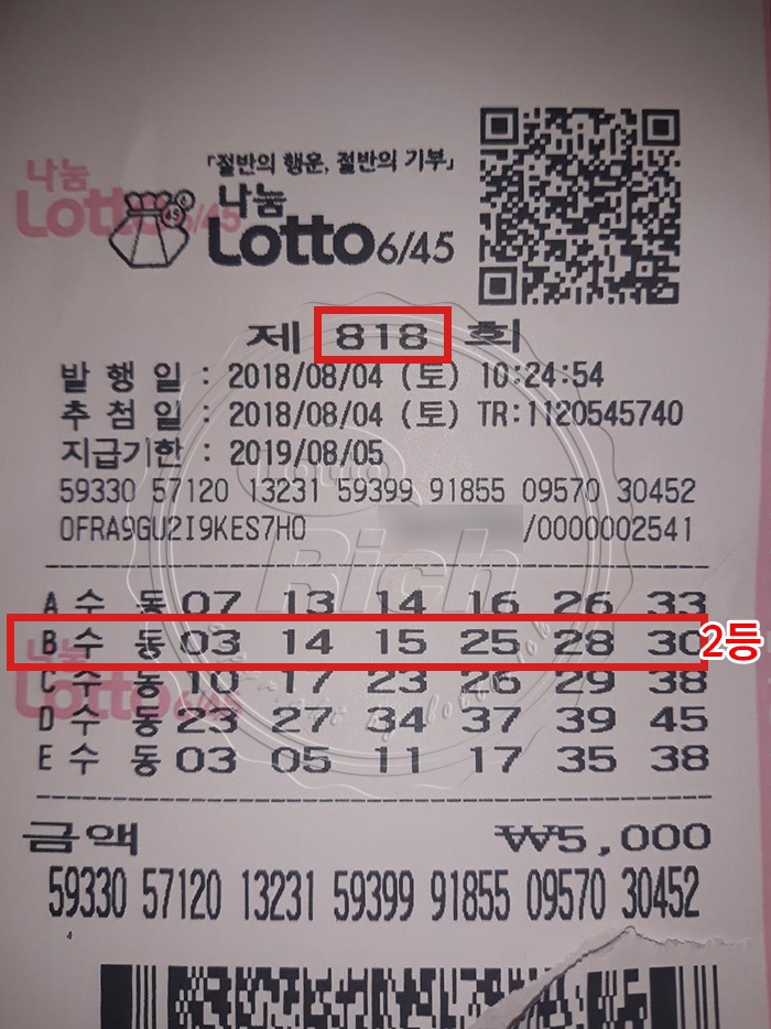 로또 당첨자 “밑 빠진 독에 물 붓기라 생각했었다”