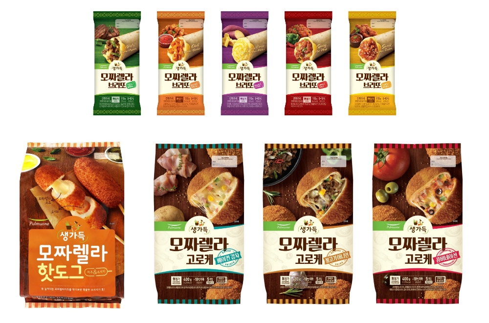 풀무원 ‘생가득 모짜렐라 브리또 5종’ 출시