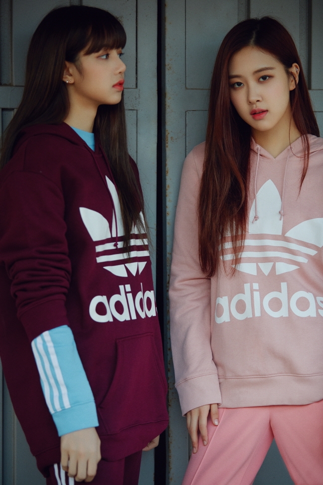블랙핑크, 아디다스 오리지널스와 함께한 화보 공개