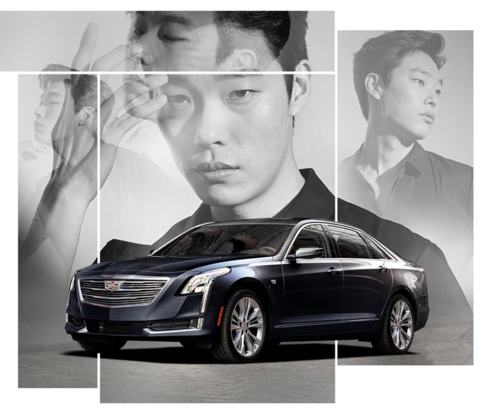 캐딜락, CT6 광고모델로 류준열 선정.(사진=캐딜락코리아)