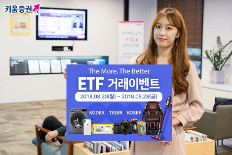 키움증권이 실시하는 ETF 거래이벤트 안내 이미지. (사진=키움증권)