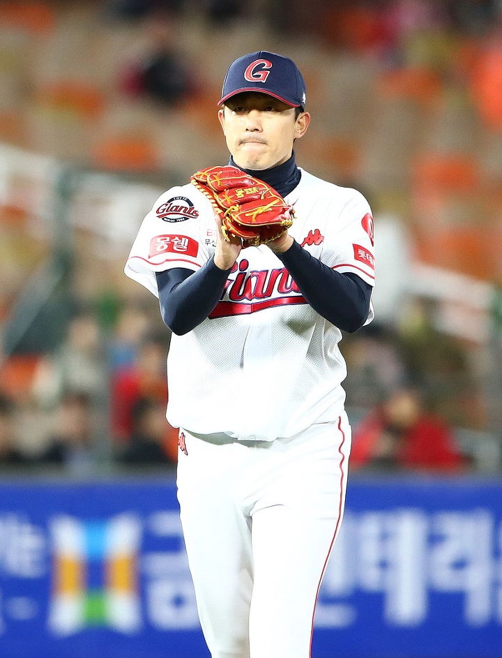 오현택 투수.(사진=롯데자이언츠)