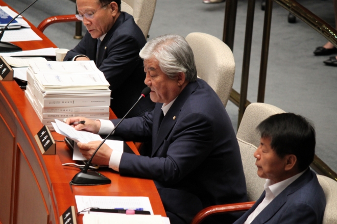 이상헌 의원이 질의를 하고 있다.(사진제공=이상헌의원실)