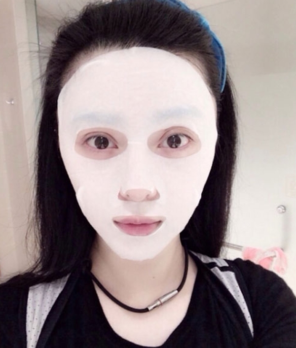 판빙빙, '마스크팩 했음에도 불구...가릴 수 없는 美'