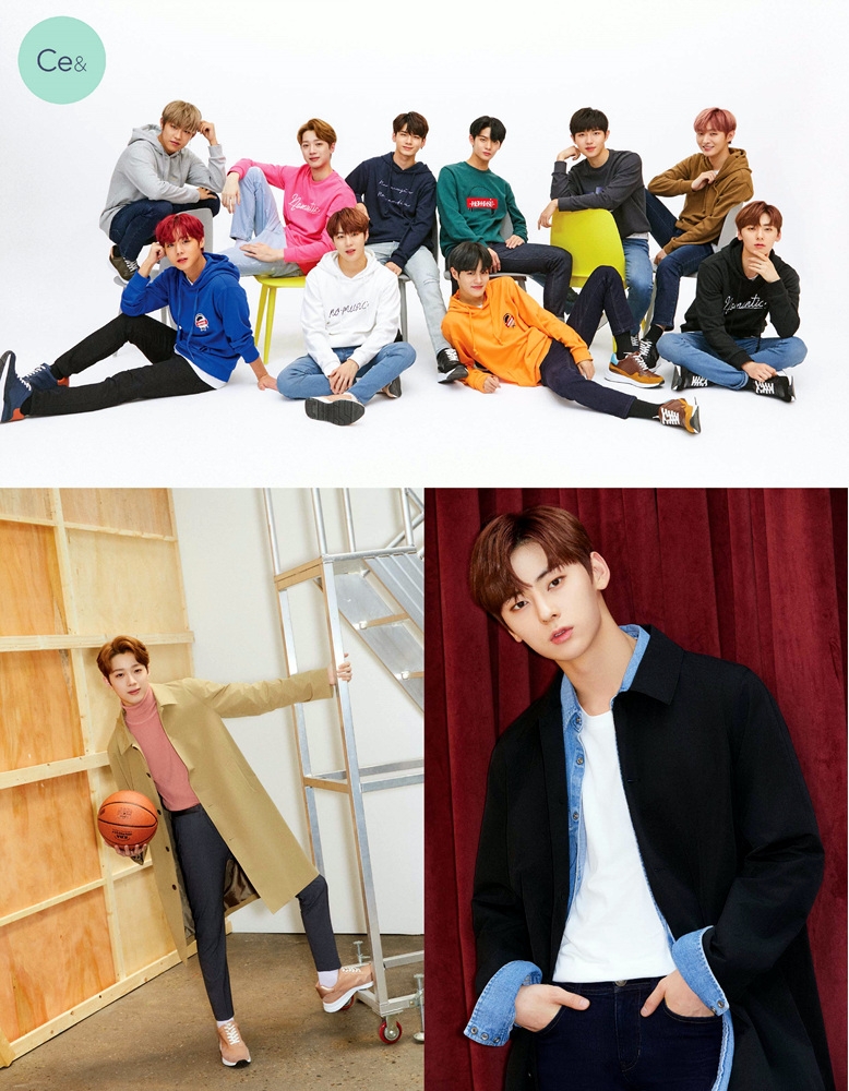 CJ ENM 오쇼핑부문, ‘씨이앤’ 워너원 트렌치코트 출