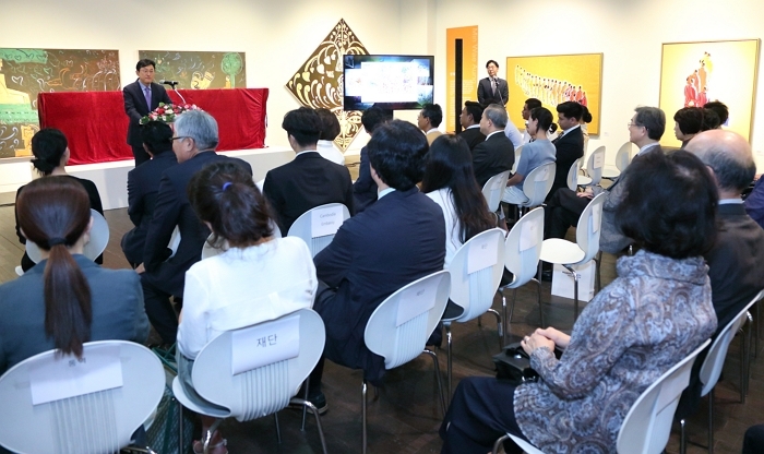 한세예스24문화재단, 국제문화교류전 ‘미소의 땅 미얀마, 관계의 미학을 키우다’ 개최