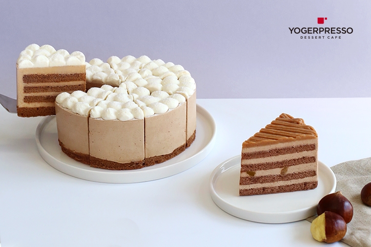 '디저트 카페 요거프레소, “홍차 VS 밤” 내 취향에 맞는 케이크는?'