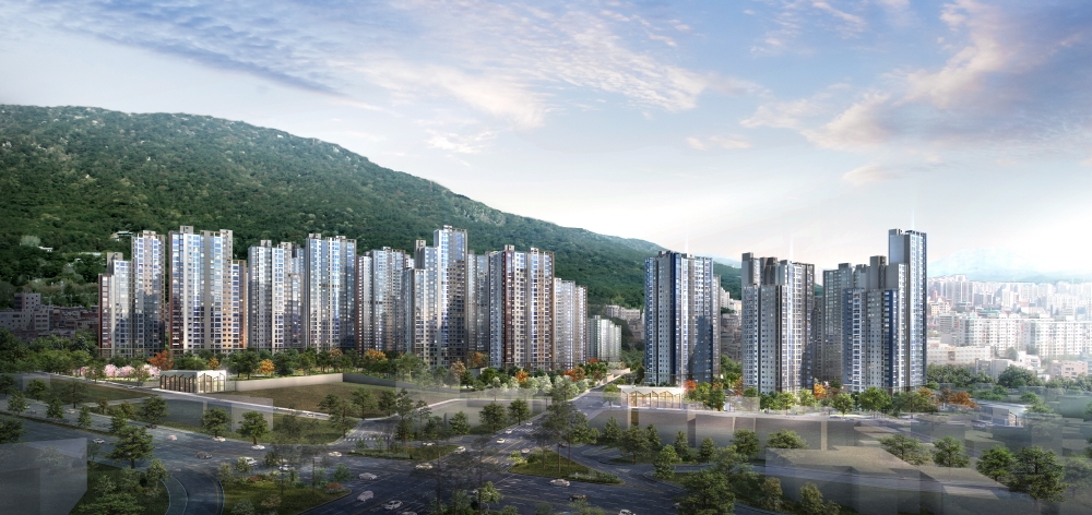 동래 래미안 아이파크 투시도.(사진=삼성물산)