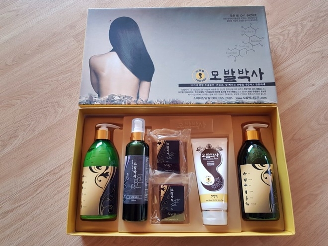 포유 모발박사 제품