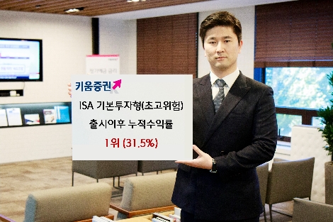 키움증권의 자사 ISA 누적수익률 안내 이미지. (사진=키움증권)