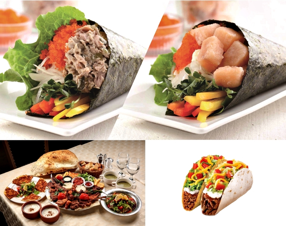마끼, 케밥, 타코 등 해외 간편식, 국내에서도 인기 쑥쑥