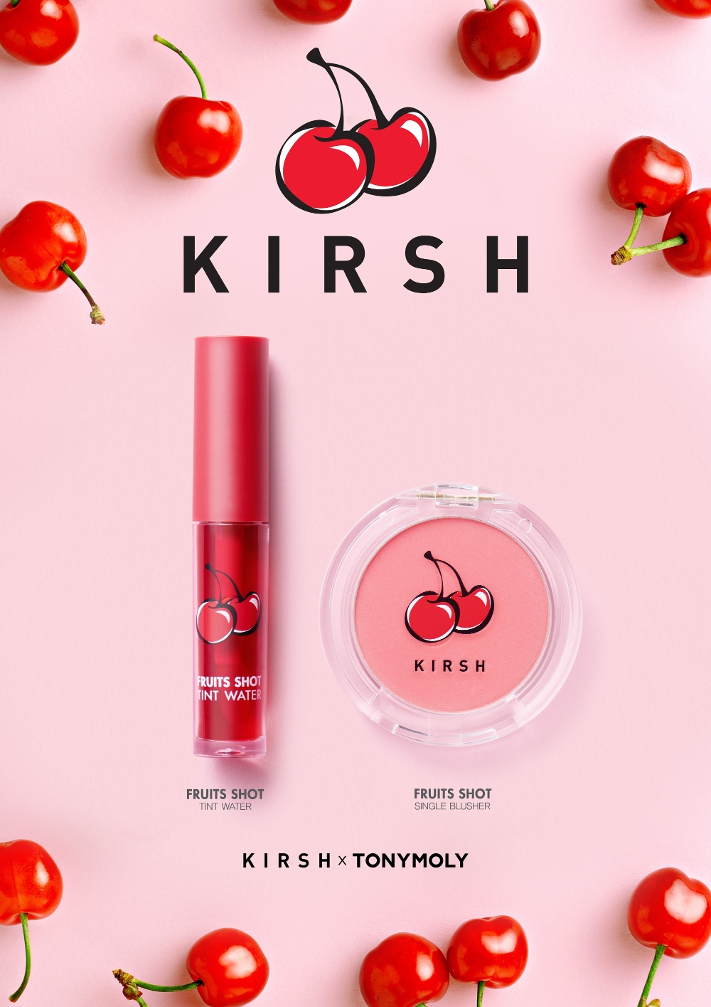 토니모리x키르시 콜라보레이션 제품 이미지. (사진=토니모리)