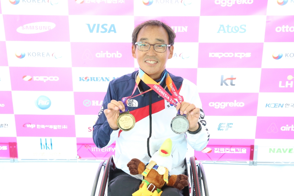 한샘 장애인스포츠단 김규성선수. (사진=한샘)