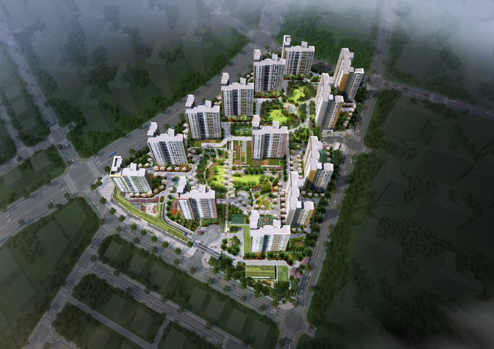 검단 금호어울림 센트럴 조감도. (사진=금호건설)