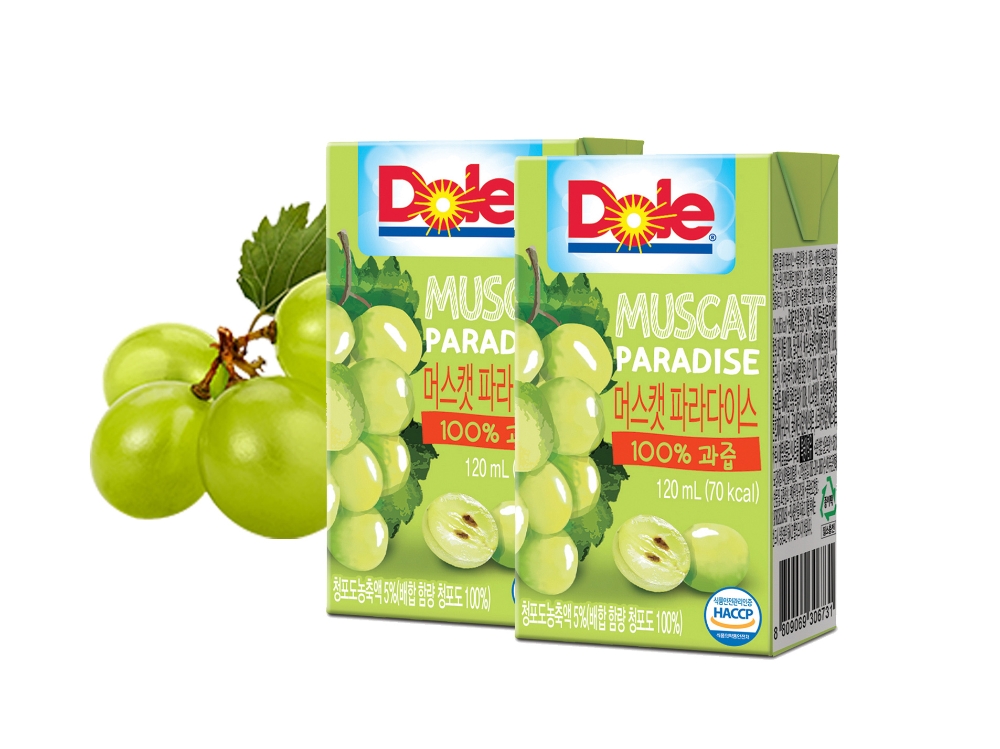 머스캣 파라다이스 주스 이미지. (사진=돌코리아)
