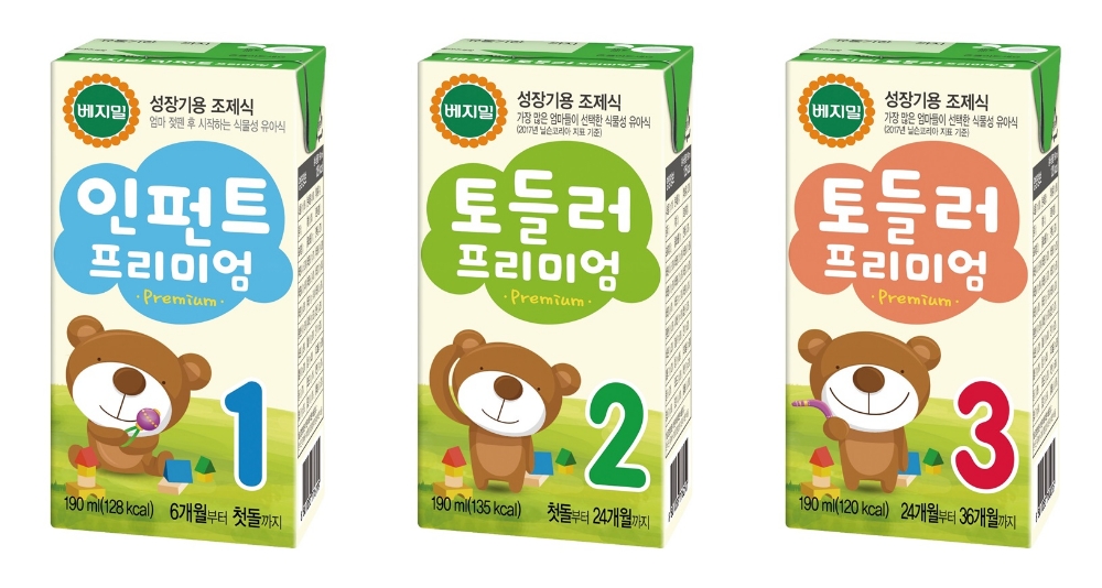 정식품 ‘베지밀 영유아식’ 리뉴얼 출시