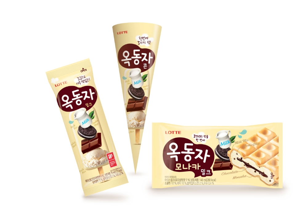 롯데제과 ‘옥동자 모나카’ 출시
